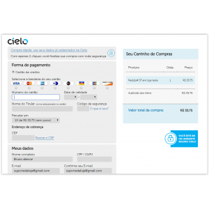 Plugin de Pagamento Checkout Cielo Integrado para Woocommerce