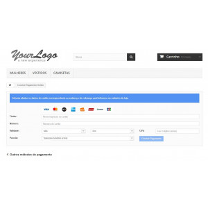 Módulo Pagamento e.Rede Rest API Cartões para Prestashop