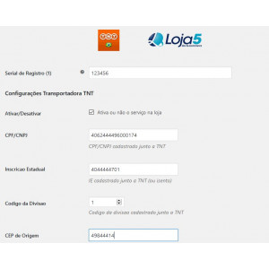 Plugin de Integração Transportadora TNT Mercurio Woocommerce