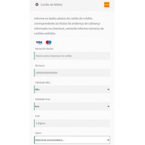 Plugin de Pagamento e.Rede API Cartão de Crédito e Débito para Woocommerce