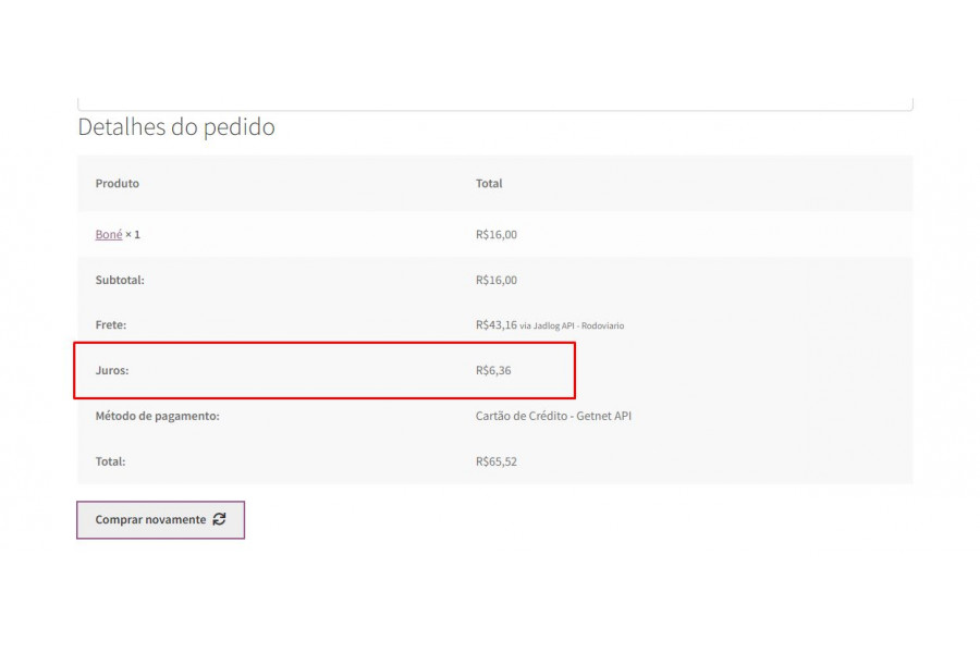 Plugin de integração Woocommerce Getnet - VVerner