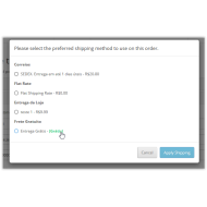 Módulo Frete Grátis Pro para Opencart