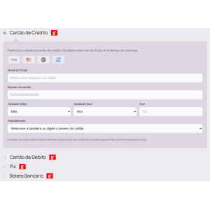 Plugin Woocommerce Pagamento Getnet API Global Cartão Boleto e Pix