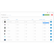 Editor de Produtos em Massa para Opencart
