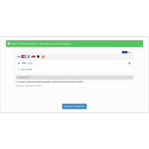 Módulo de Pagamento Paypal Plus Transparente para Lojas Prestashop