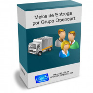 Formas de Entrega por Grupo de Clientes Opencart