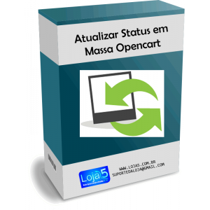 Módulo Atualizar Status Pedidos em Massa Opencart