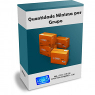 Quantidade Mínima do Pedido por Grupo para Opencart